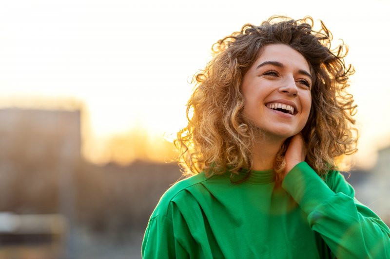 a woman smiling in Des Plaines